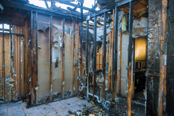 Professional Fire Damage Repair technician working in Colquitt, GA